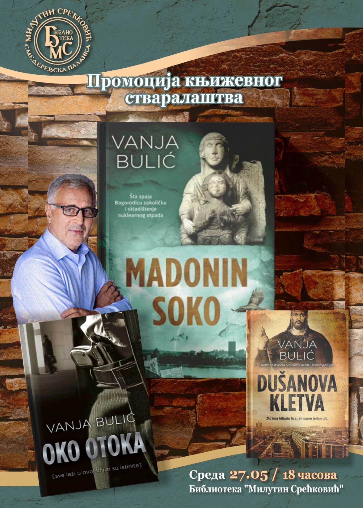 Književno veče sa Vanjom Bulićem